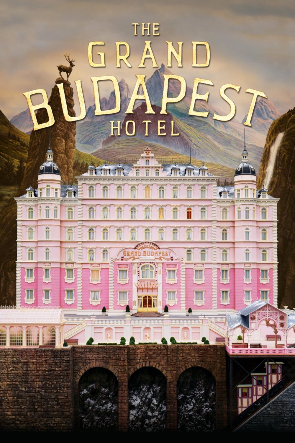 Poster za film  Grand Budapest hotel 