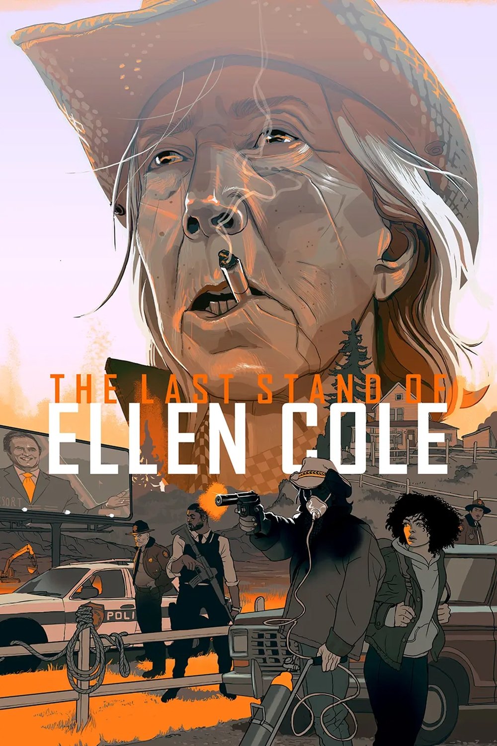 Poster za film  The Last Stand of Ellen Cole  2024