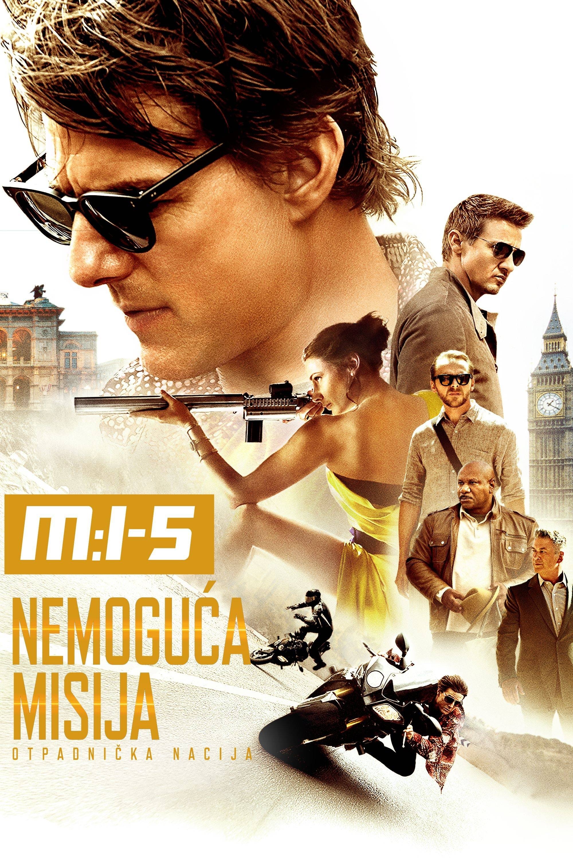 Poster za film  Nemoguća misija: Otpadnička nacija 