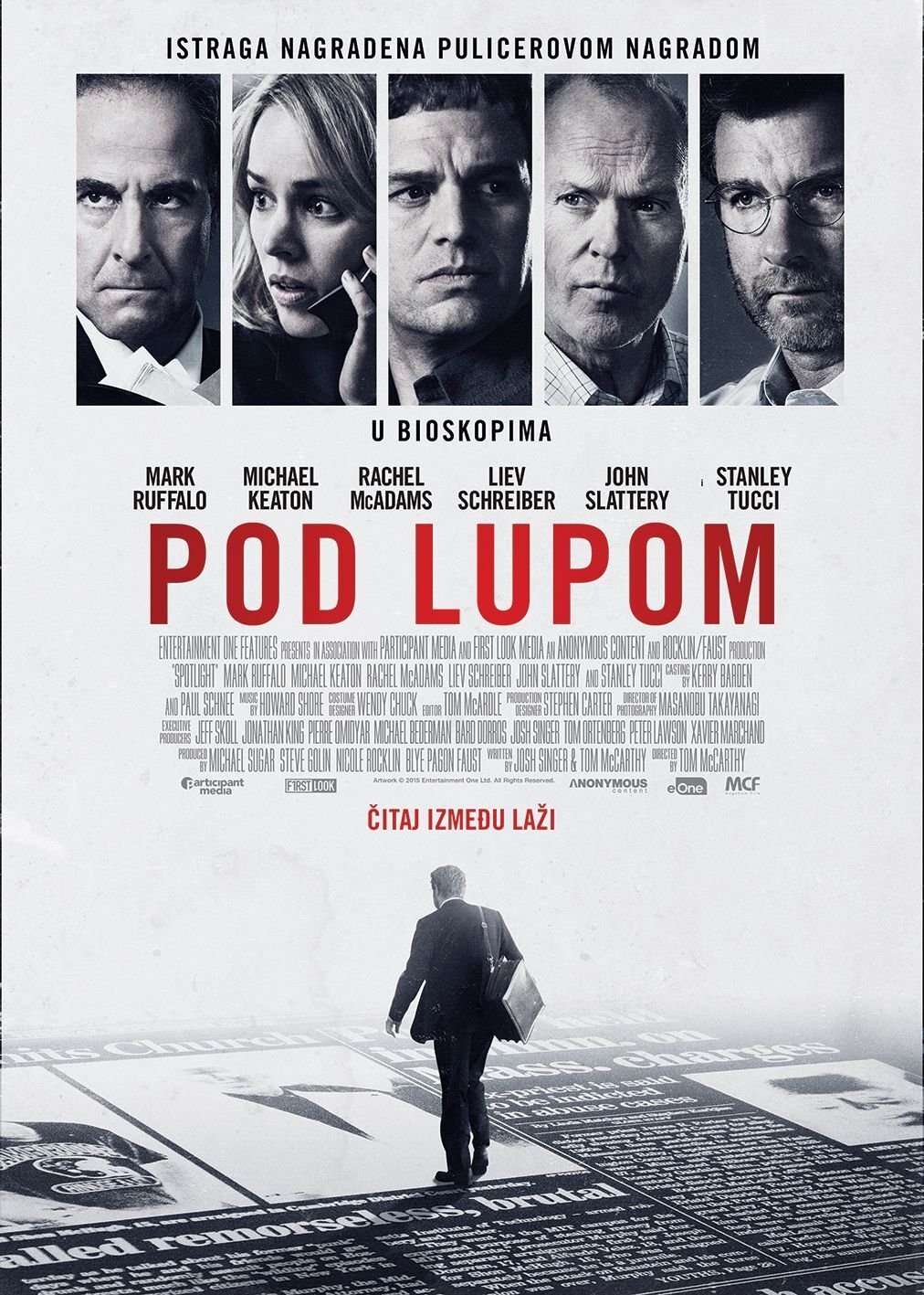 Poster za film  Pod lupom  2015