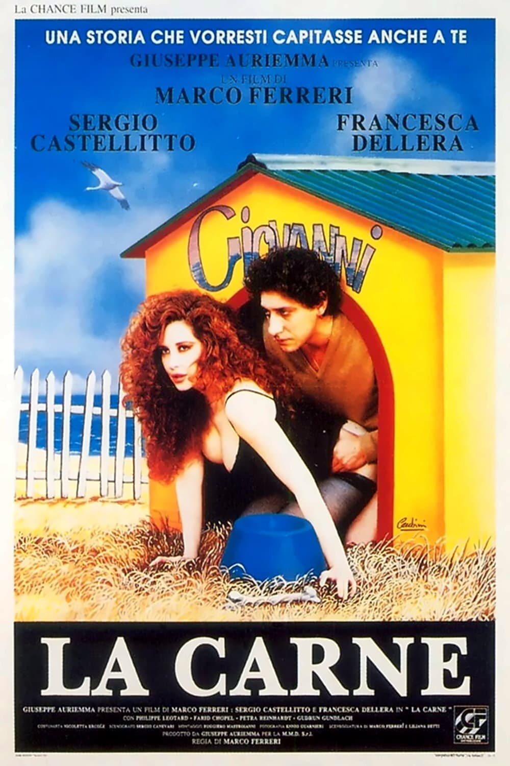Poster za film  La carne  1991
