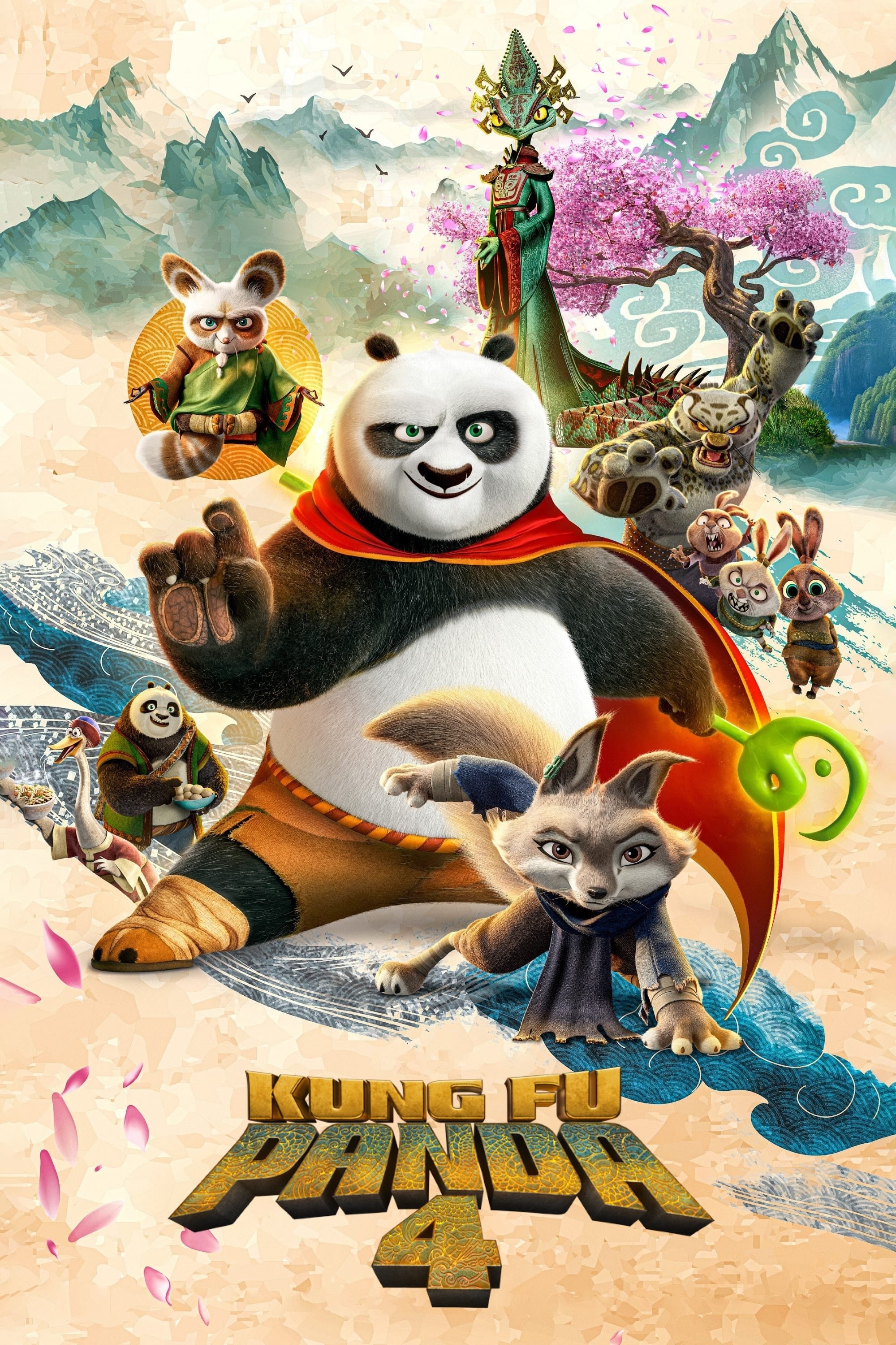Poster za film  Kung Fu Panda 4  2024