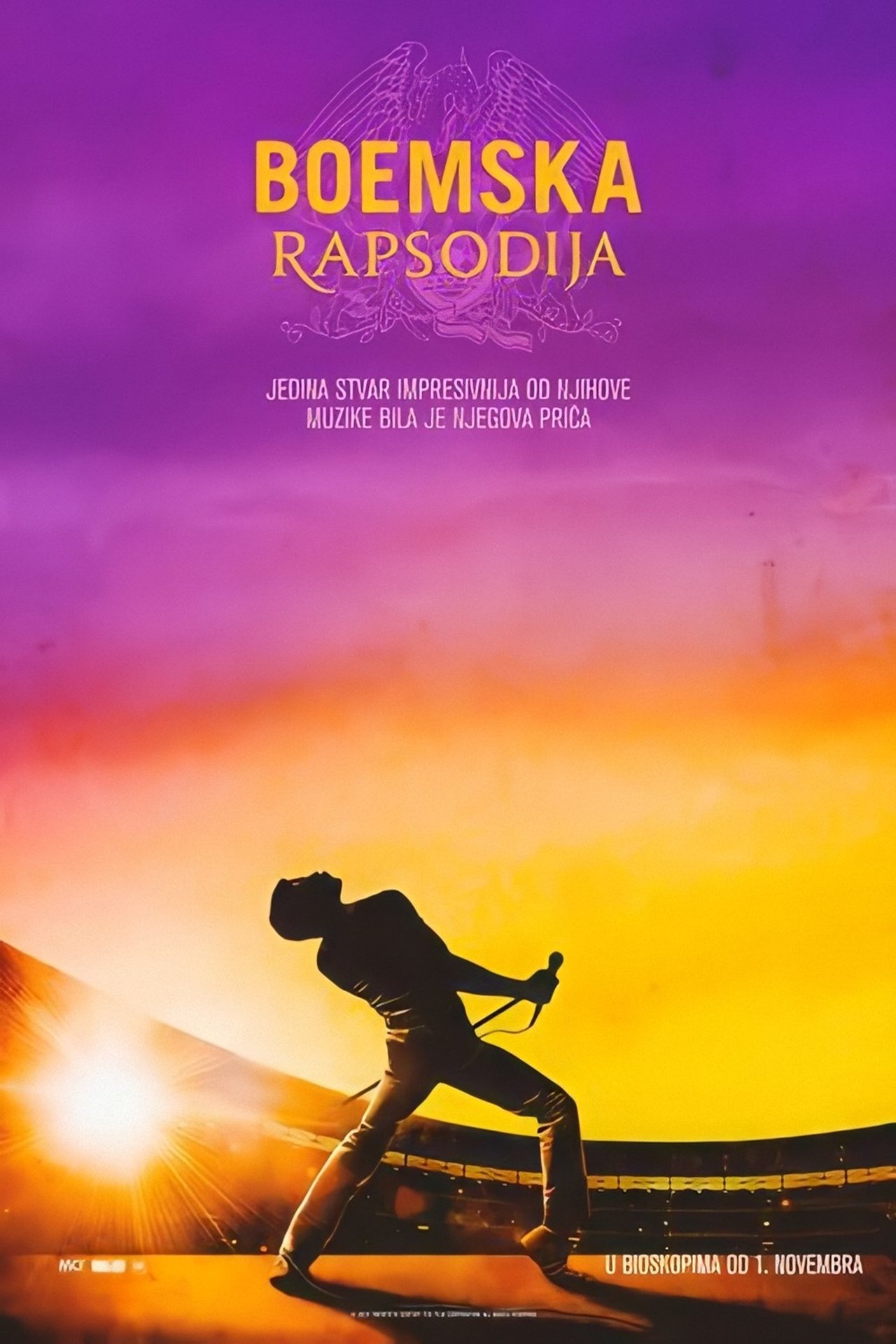Poster za film  Boemska Rapsodija  2018