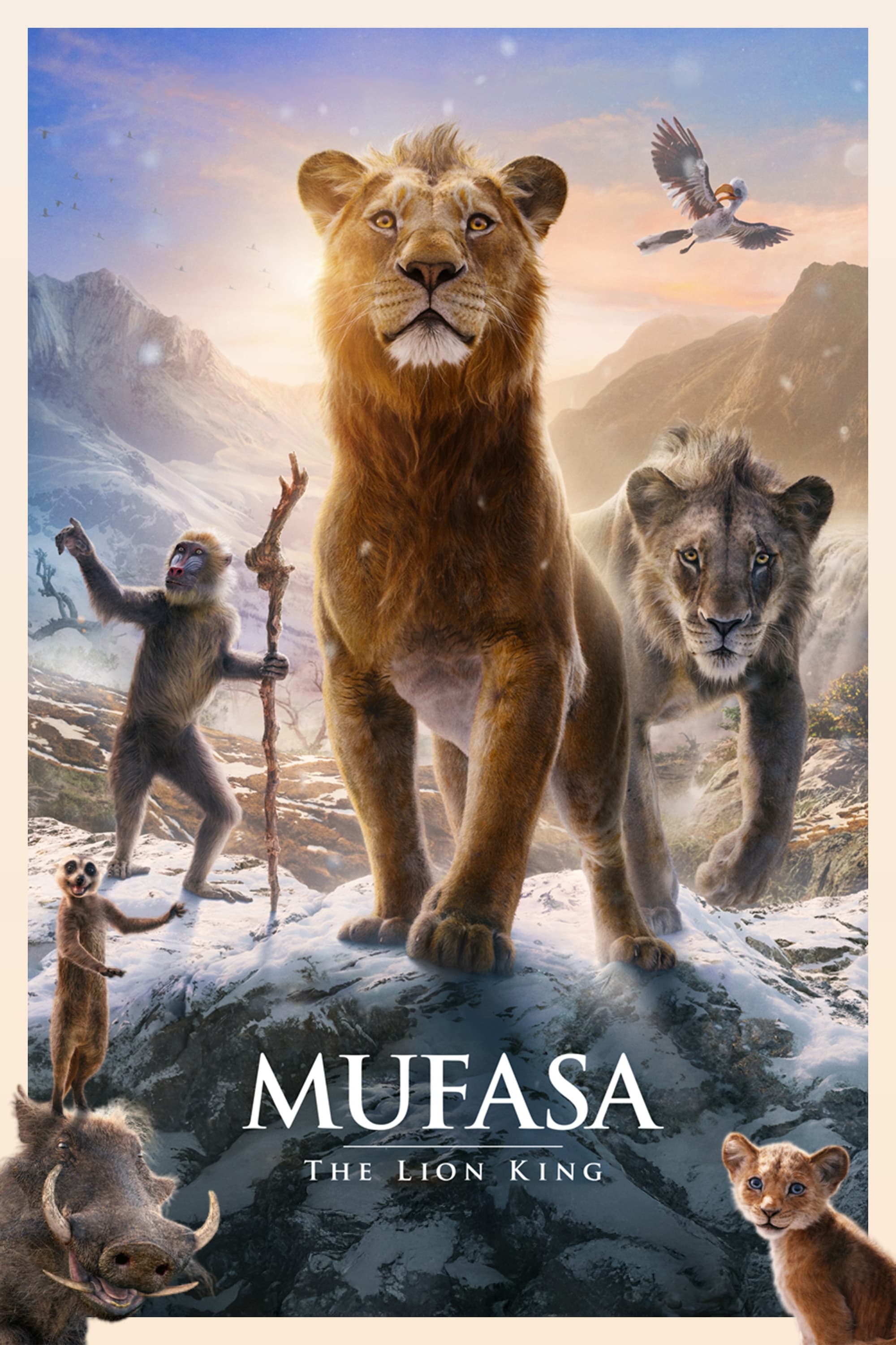 Poster za film  Mufasa: Kralj lavova 