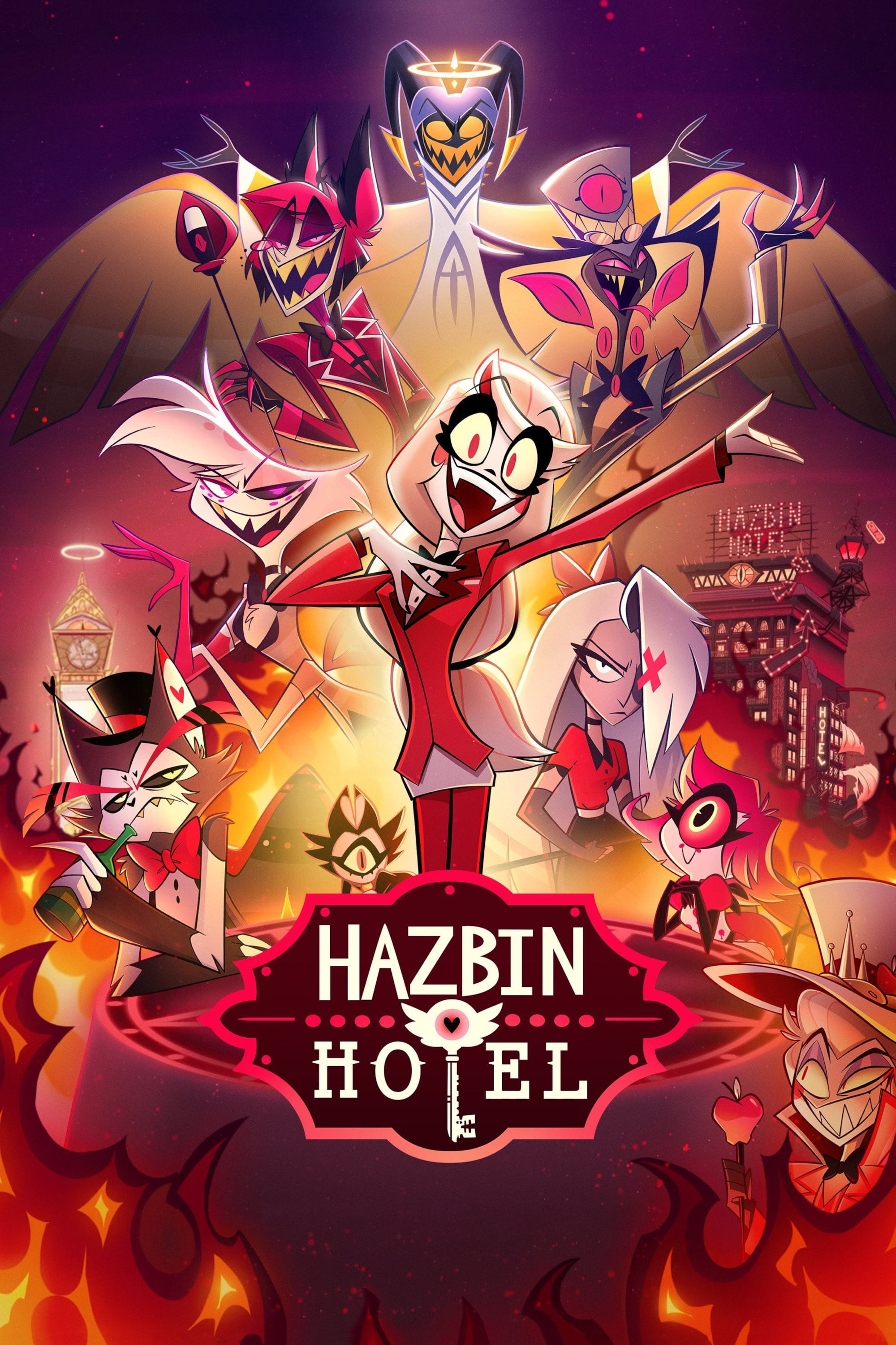 Poster za film  Hazbin Hotel 