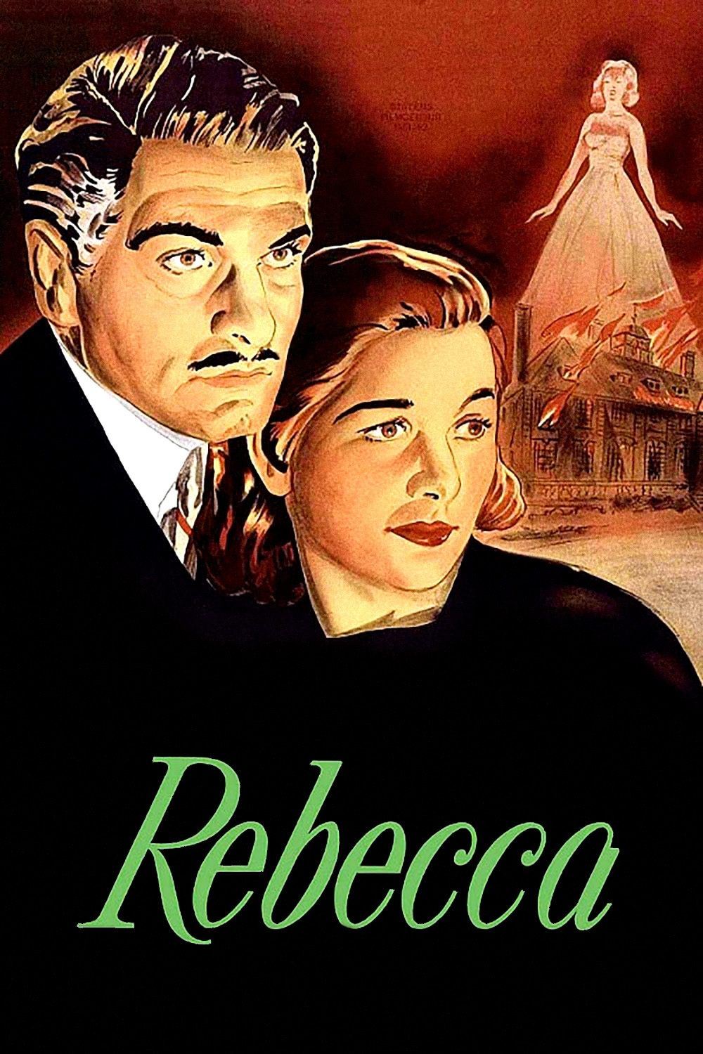 Poster za film  Rebeka  1940