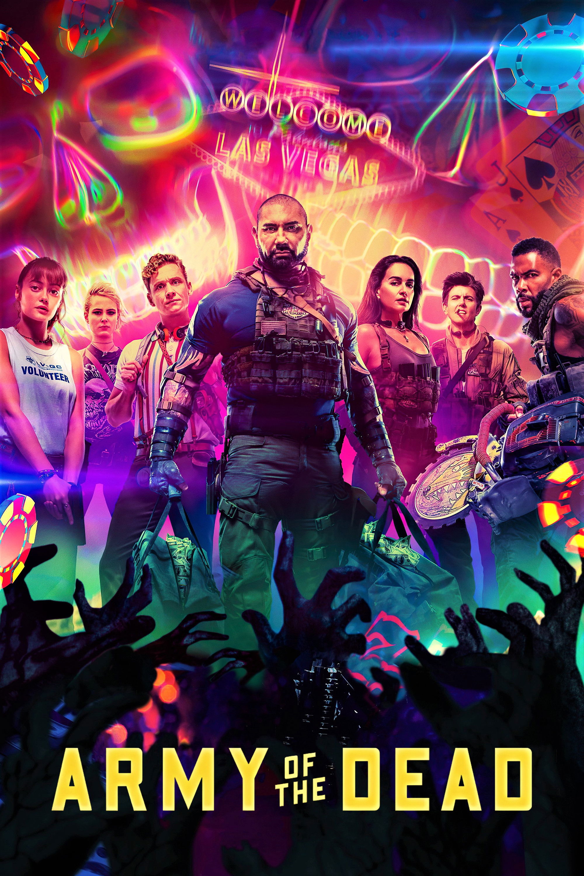 Poster za film  Vojska mrtvih  2021