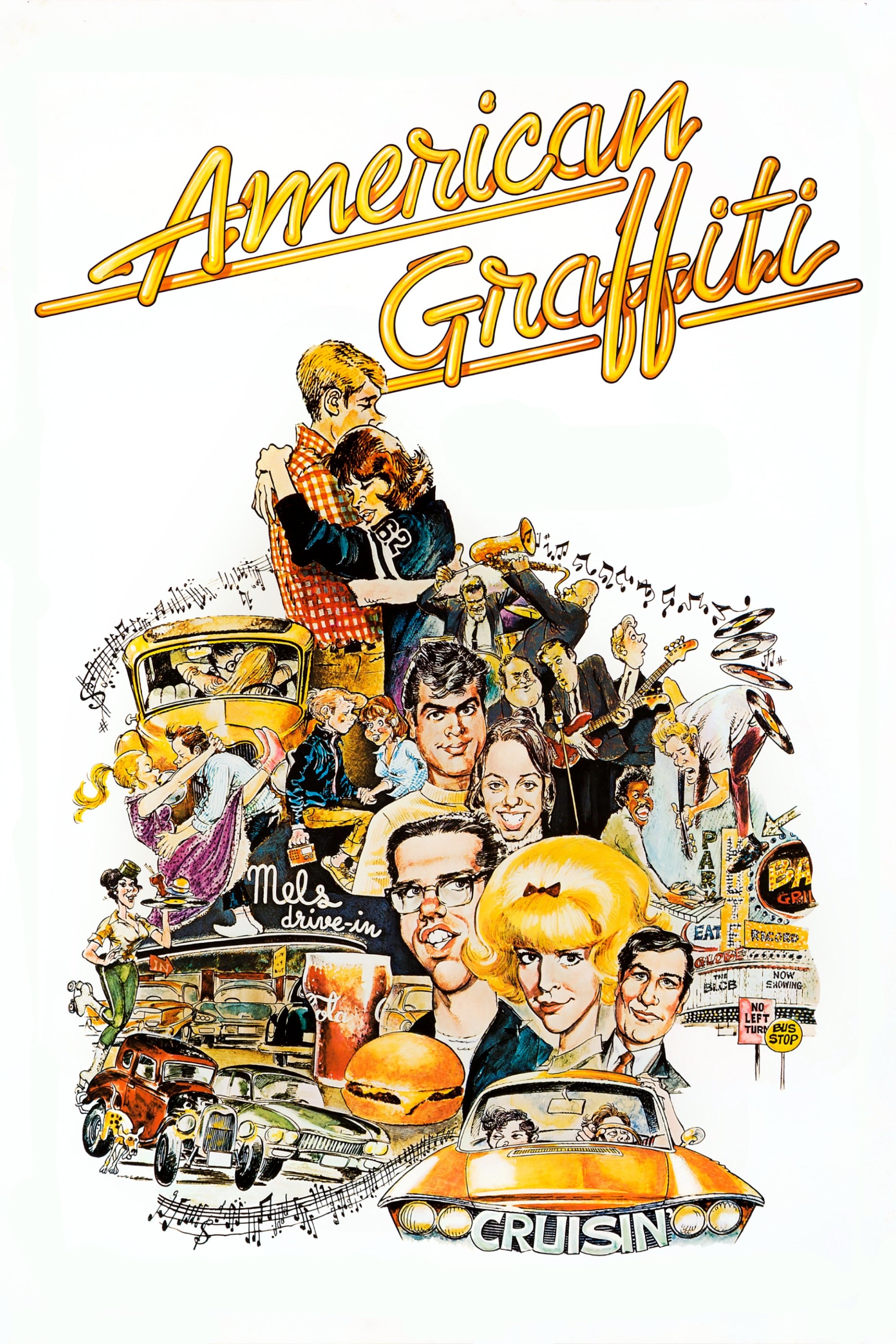Poster za film  Američki grafiti  1973