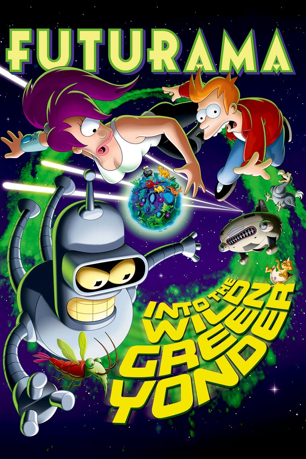 Poster za film  Futurama: Let u divlji zeleni svet  2009