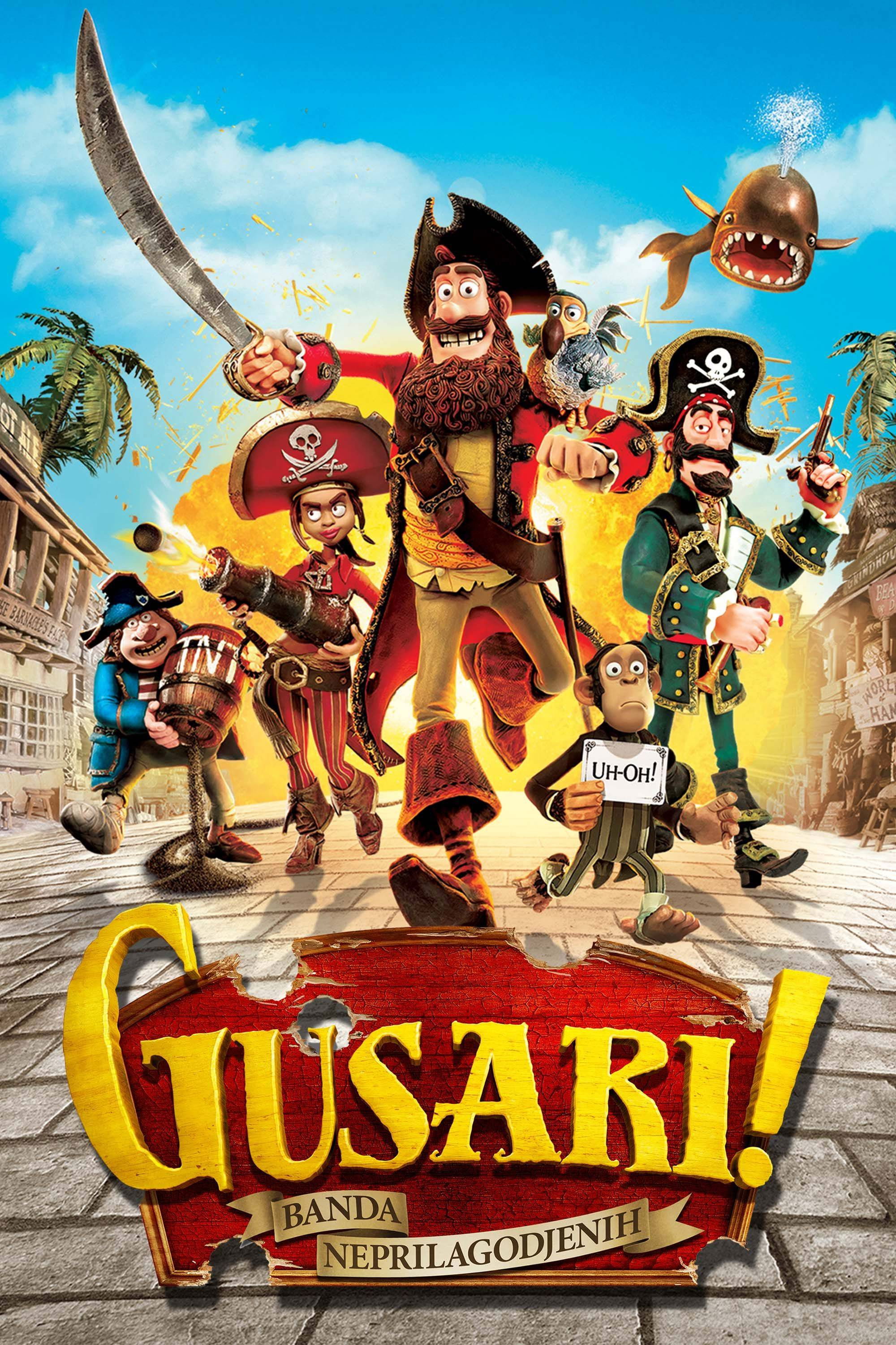 Poster za film  Gusari! Banda neprilagođenih  2012