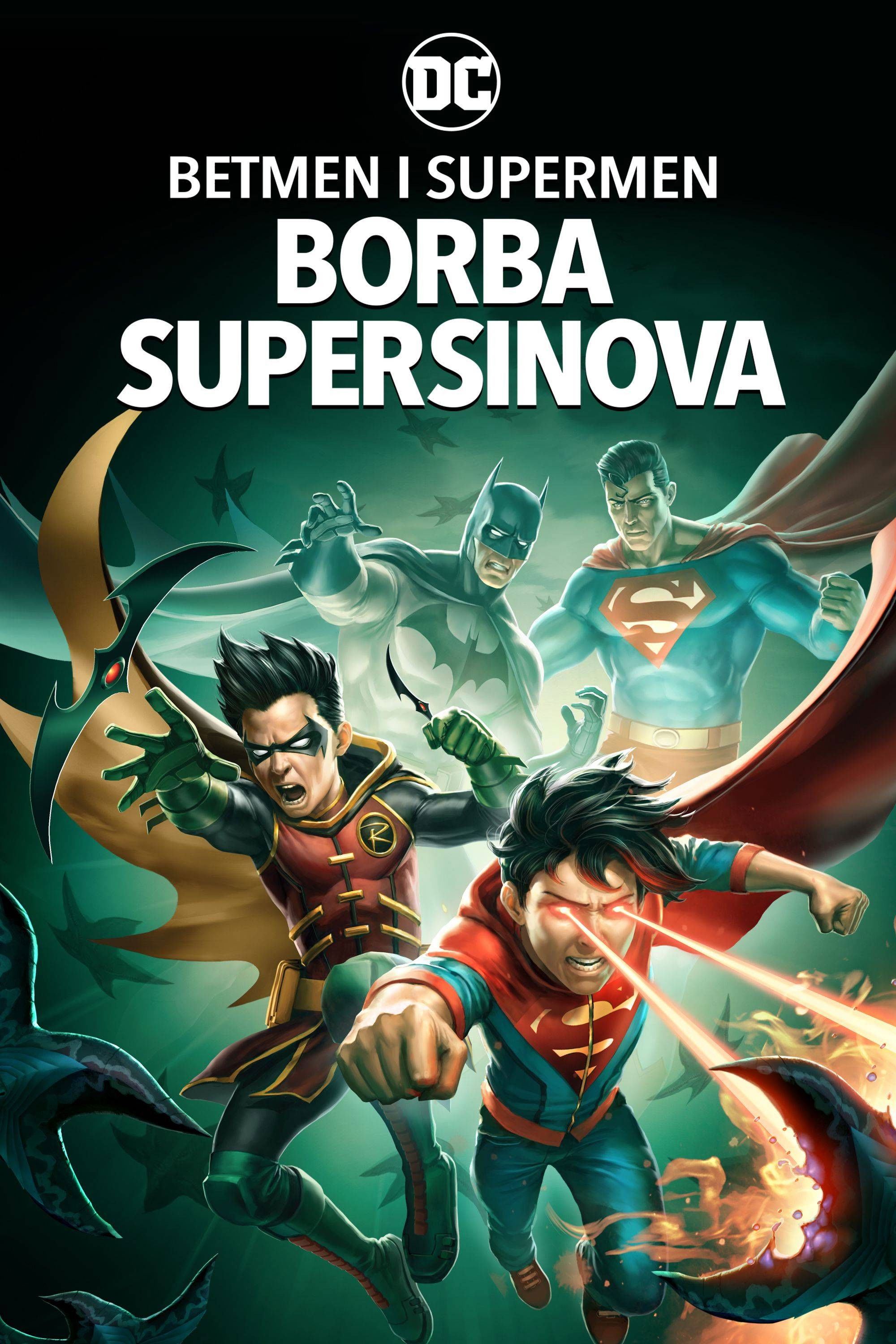 Poster za film  Betmen i Supermen: Borba supersinova  2022